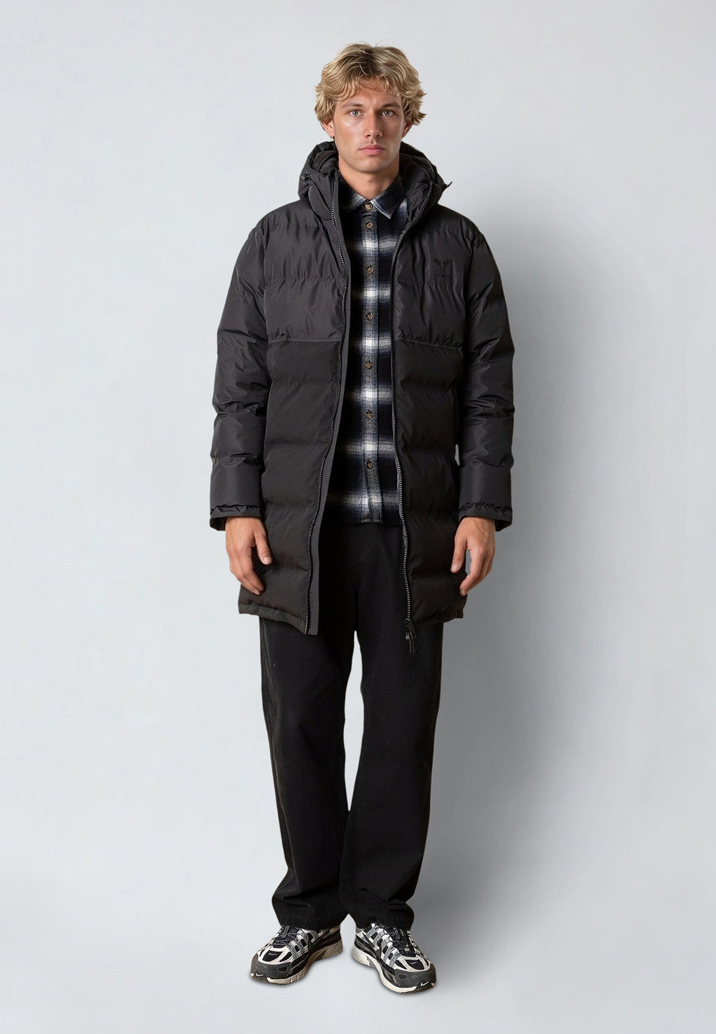 BIRK LONG PUFFER JACKET - Black01 – Urban Brands