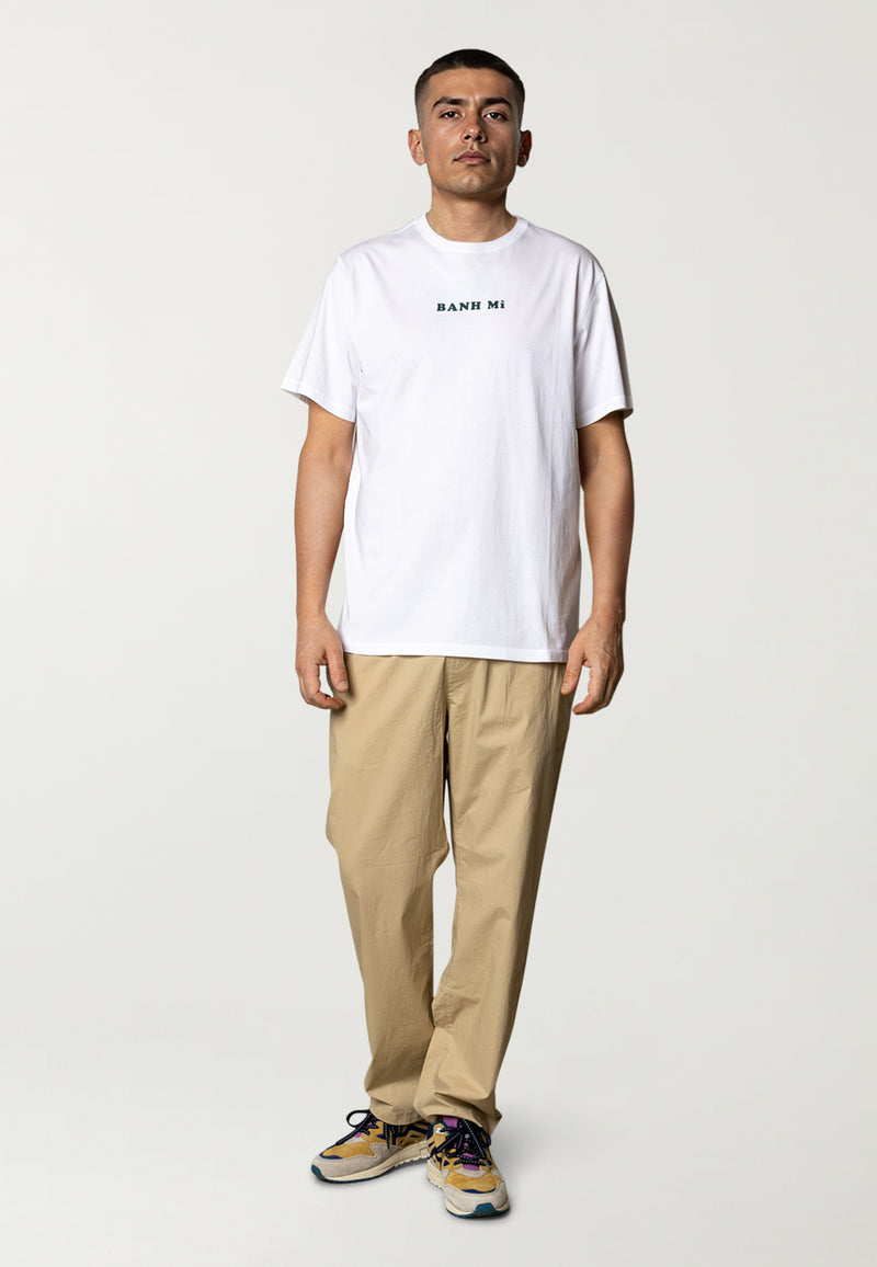 Fat Moose BAHN MI T-SHIRT T-shirts S/S White