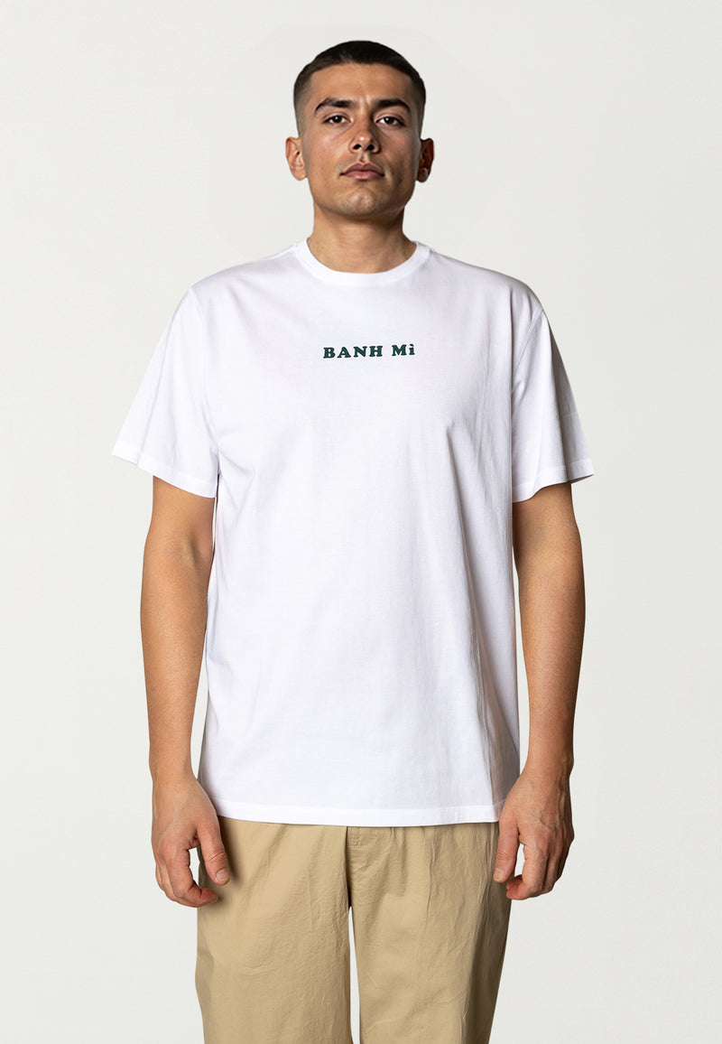 Fat Moose BAHN MI T-SHIRT T-shirts S/S White