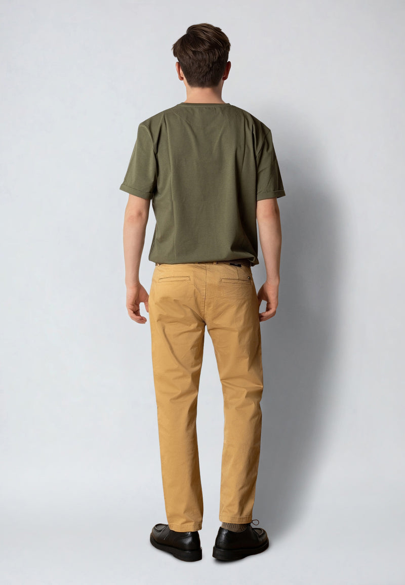 Clean Cut Copenhagen BASIC ORGANIC T-SHIRT T-shirts S/S Army