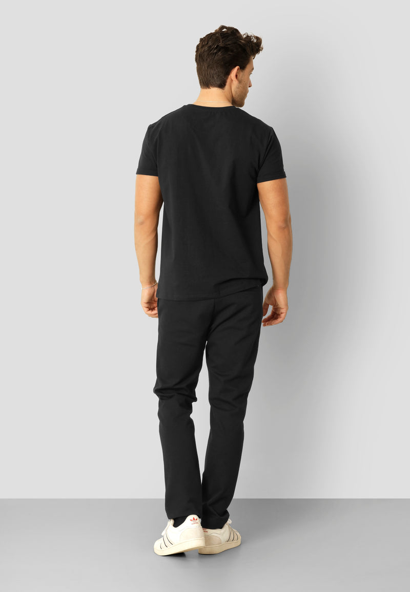 Clean Cut Copenhagen BASIC ORGANIC T-SHIRT T-shirts S/S Black01