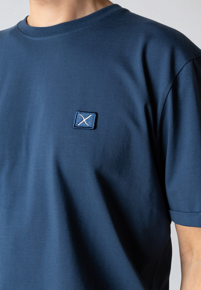 Clean Cut Copenhagen BASIC ORGANIC T-SHIRT T-shirts S/S Key largo blue