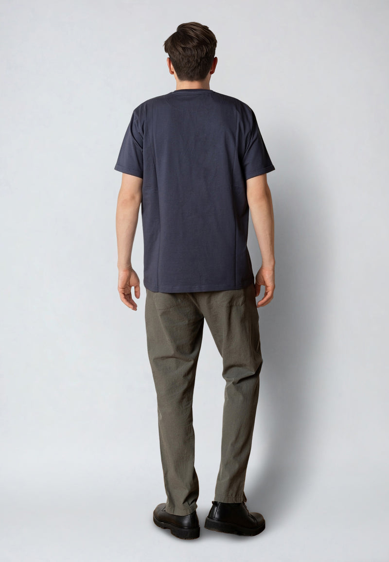 Clean Cut Copenhagen BASIC ORGANIC T-SHIRT T-shirts S/S Navy