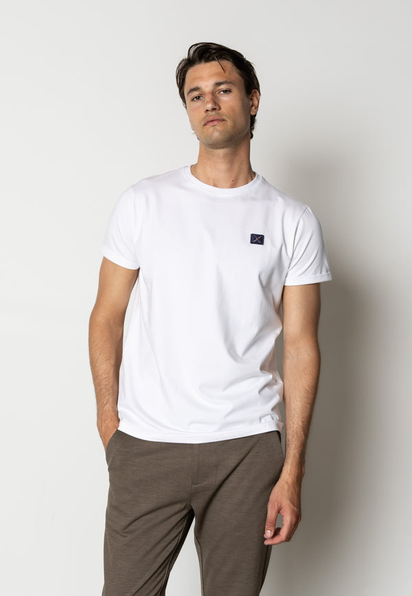 Clean Cut Copenhagen BASIC ORGANIC T-SHIRT T-shirts S/S White