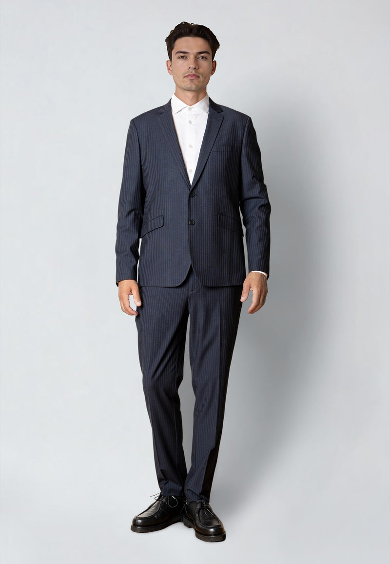 Clean Cut Copenhagen BERLIN DRESS PANT Pants Dark Navy