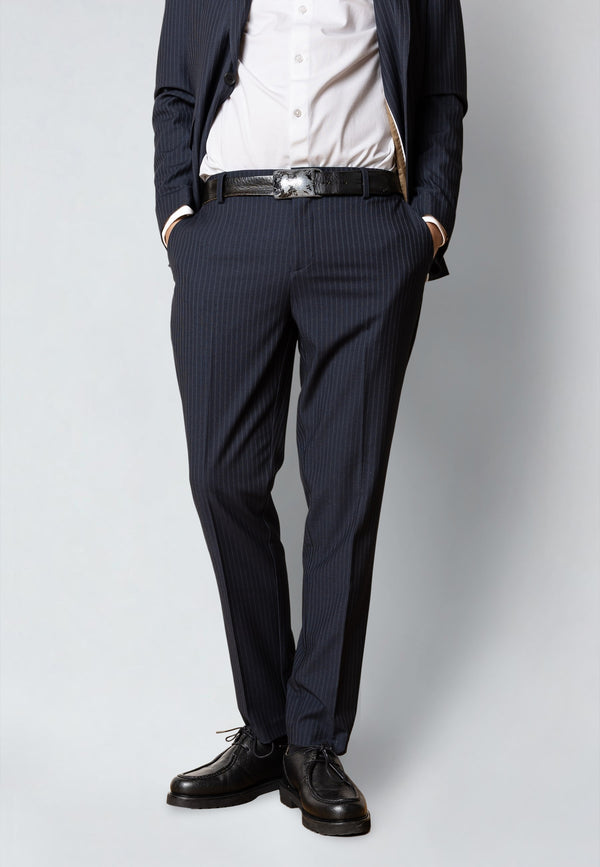 Clean Cut Copenhagen BERLIN DRESS PANT Pants Dark Navy