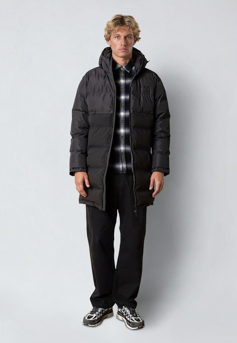 Fat Moose BIRK LONG PUFFER JACKET Jackets Black01