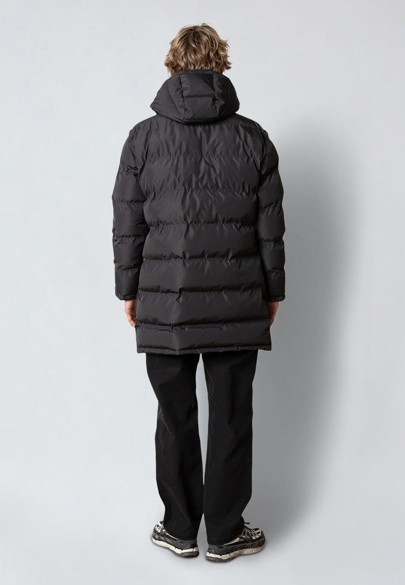 Fat Moose BIRK LONG PUFFER JACKET Jackets Black01