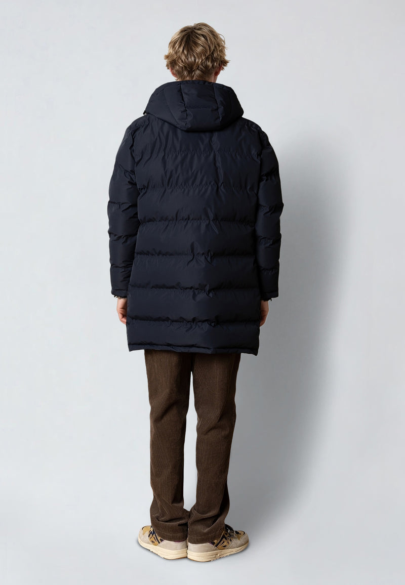 Fat Moose BIRK LONG PUFFER JACKET Jackets Dark Navy