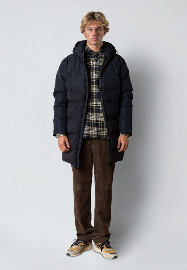 Fat Moose BIRK LONG PUFFER JACKET Jackets Dark Navy