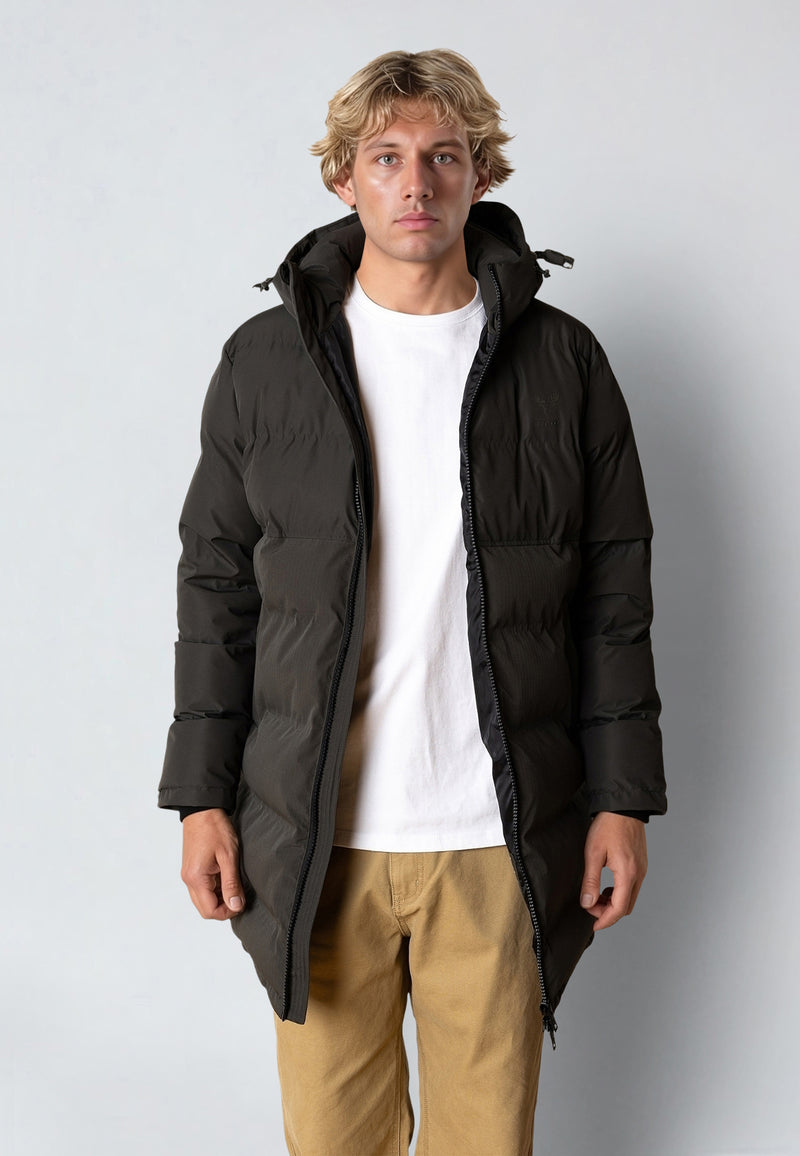 Fat Moose BIRK LONG PUFFER JACKET Jackets Green