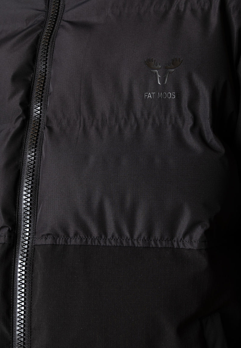 Fat Moose BIRK PUFFER JACKET Jackets Black