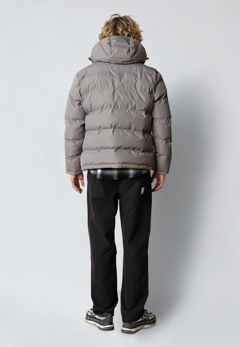 Fat Moose BIRK PUFFER JACKET Jackets Mid Grey