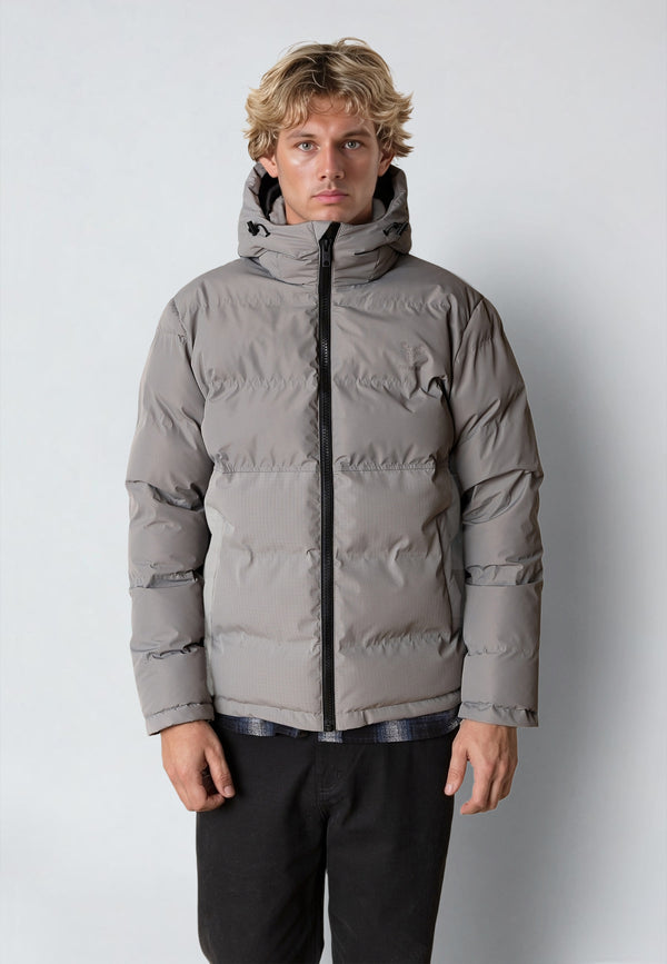Fat Moose BIRK PUFFER JACKET Jackets Mid Grey