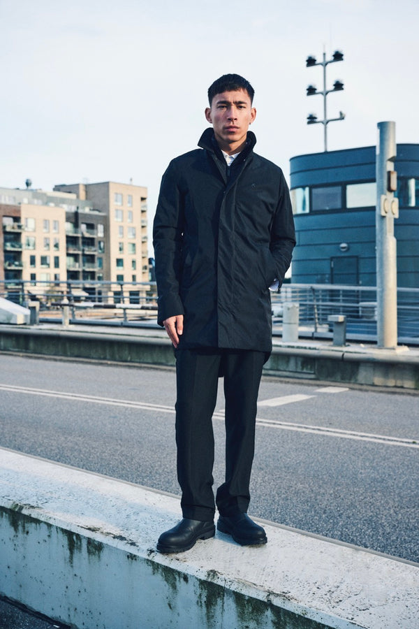 Clean Cut Copenhagen BLAKE 3M CAR COAT Jackets Black