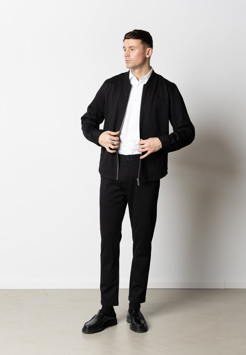 Clean Cut Copenhagen BRENDON JERSEY JACKET Jackets Black