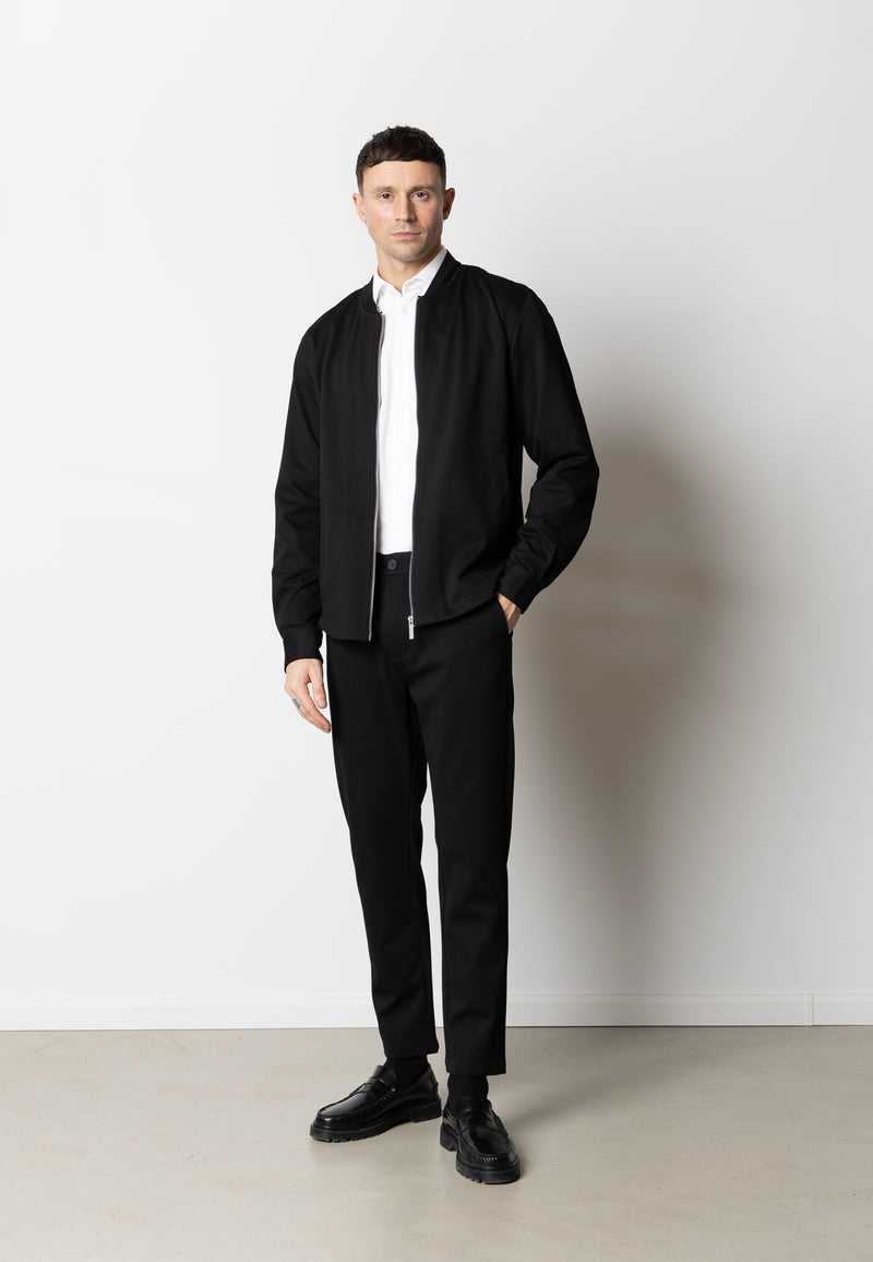 Clean Cut Copenhagen BRENDON JERSEY JACKET Jackets Black