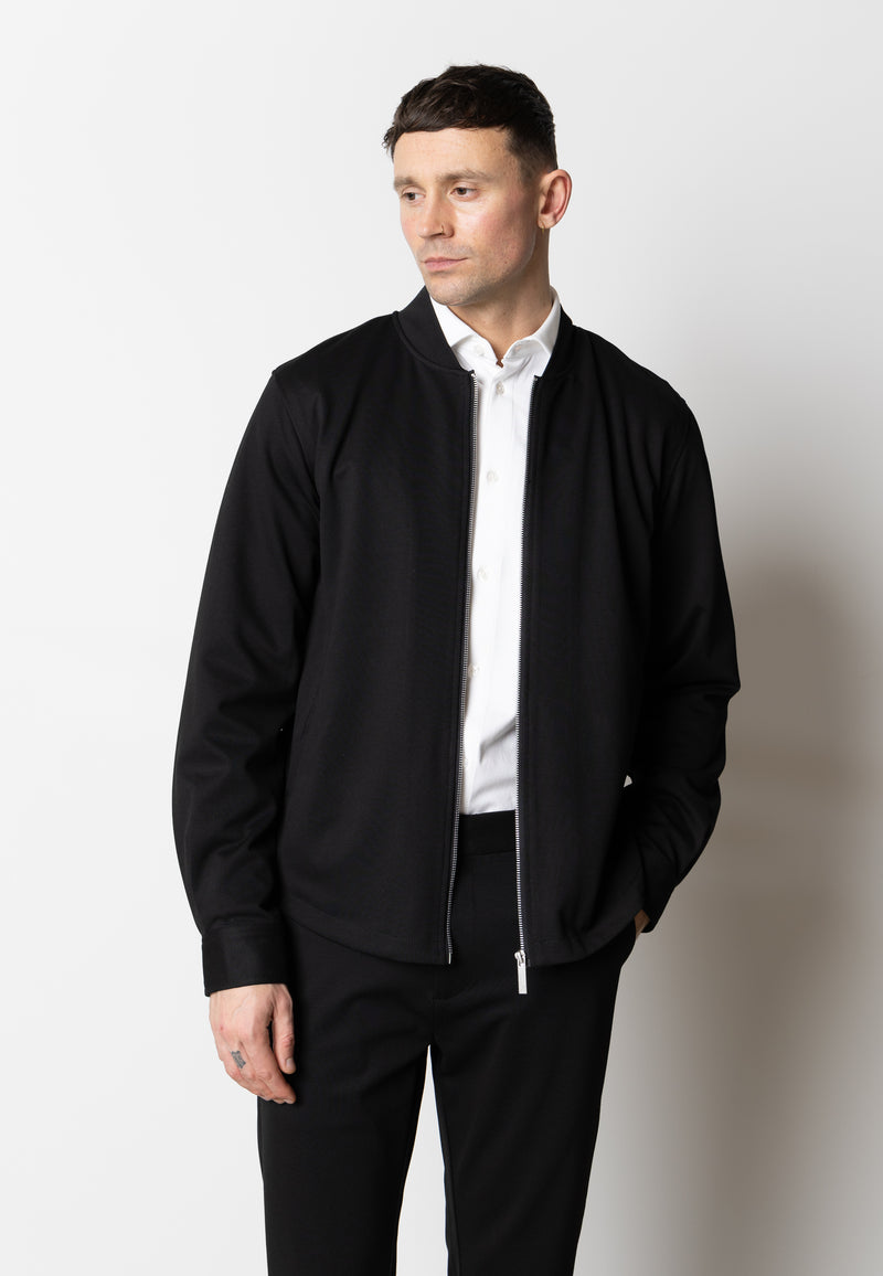 Clean Cut Copenhagen BRENDON JERSEY JACKET Jackets Black