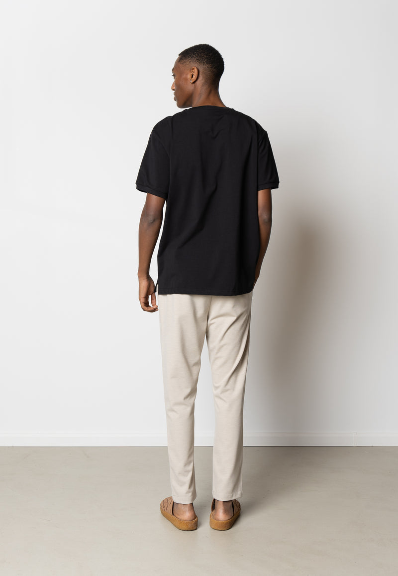 Clean Cut Copenhagen BRENDON JERSEY PANTS Pants Ecru