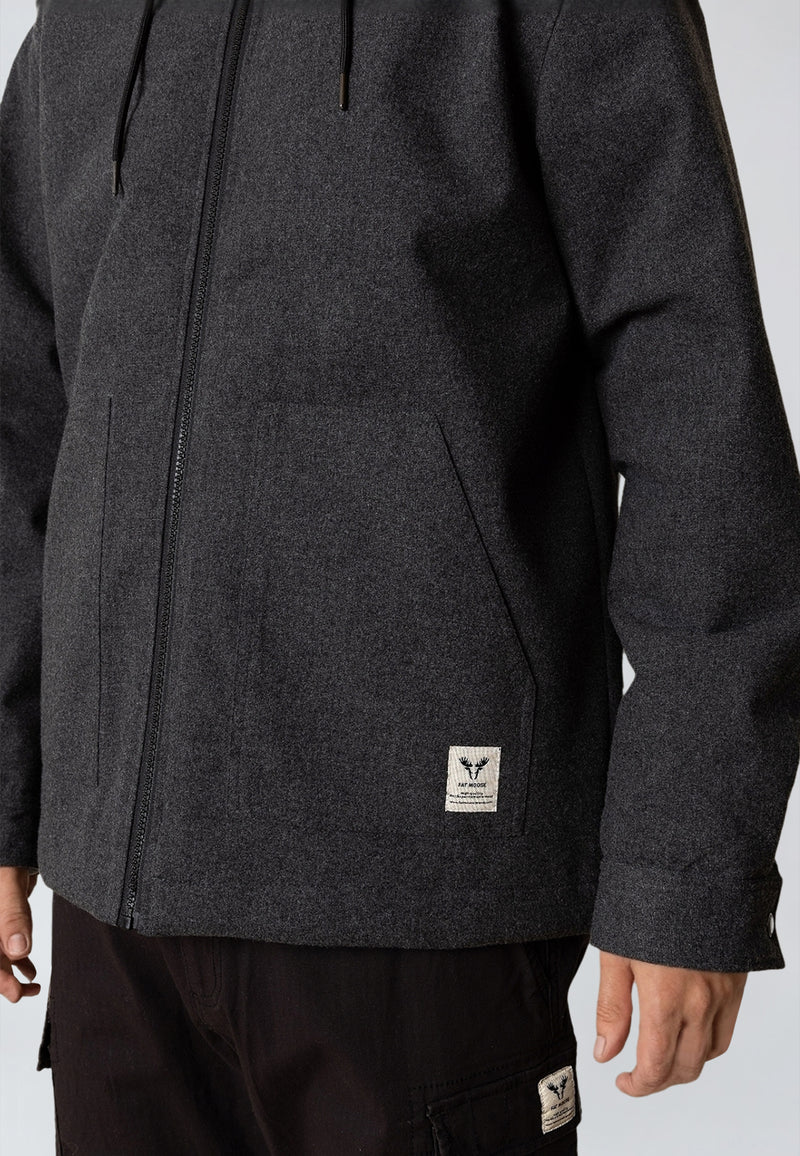 Fat Moose BRODY ACTIVE JACKET Jackets Dark Grey