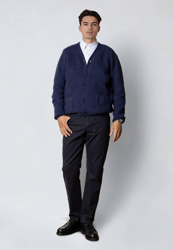 Clean Cut Copenhagen BROOKS CARDIGAN Knit Navy