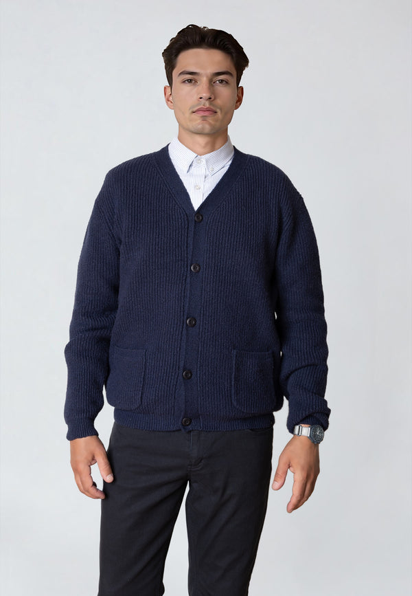 Clean Cut Copenhagen BROOKS CARDIGAN Knit Navy