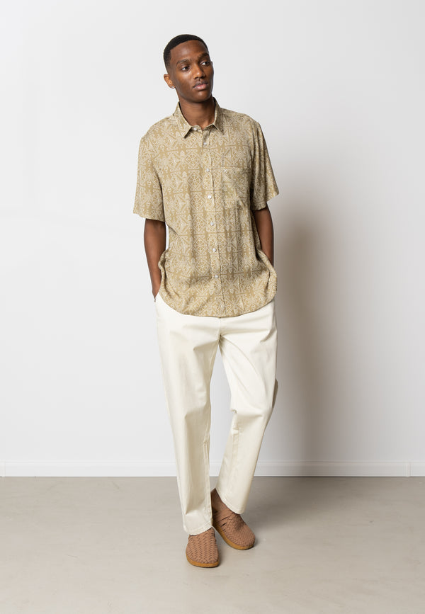 Clean Cut Copenhagen Barcelona cotton/linen pants Pants Ecru