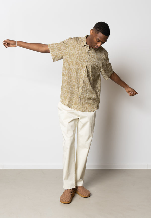 Clean Cut Copenhagen Barcelona cotton/linen pants Pants Ecru