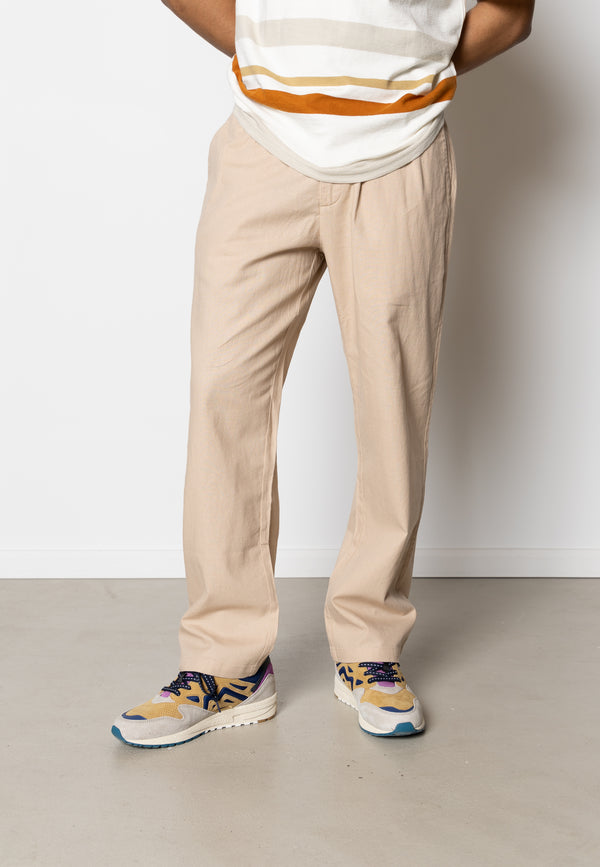 Clean Cut Copenhagen Barcelona cotton/linen pants Pants Khaki