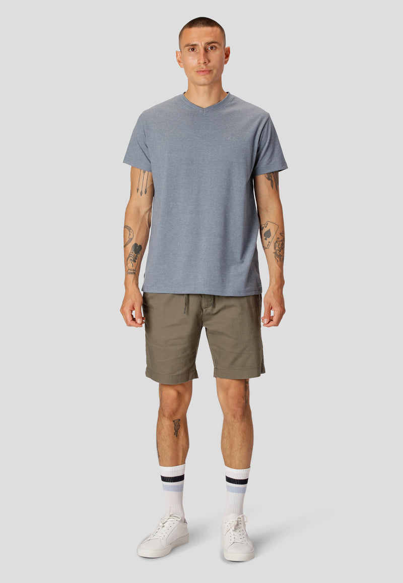 Clean Cut Copenhagen Barcelona cotton/linen shorts Shorts Dusty Green