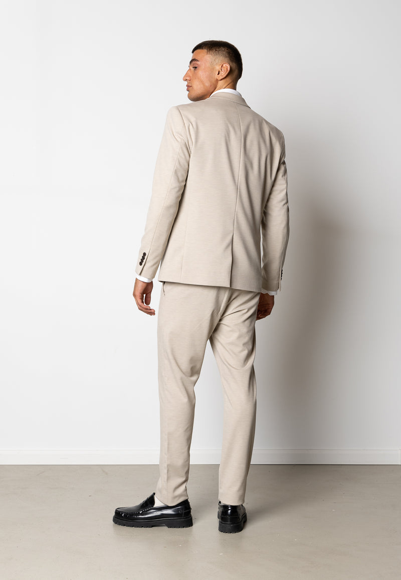 Clean Cut Copenhagen BRENDON JERSEY BLAZER Blazers Ecru