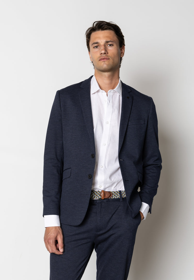 Clean Cut Copenhagen BRENDON JERSEY BLAZER Blazers Navy