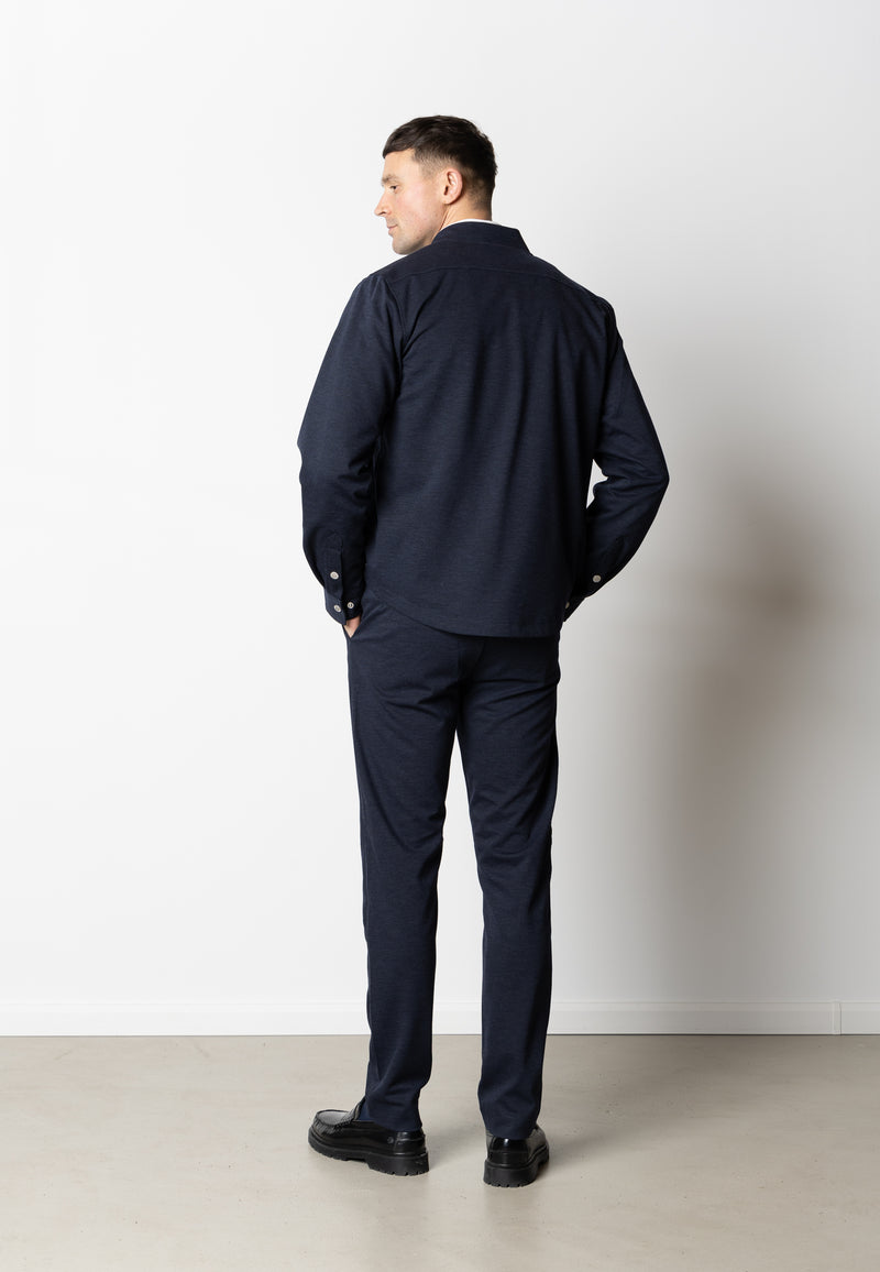 Clean Cut Copenhagen BRENDON JERSEY JACKET Jackets Navy