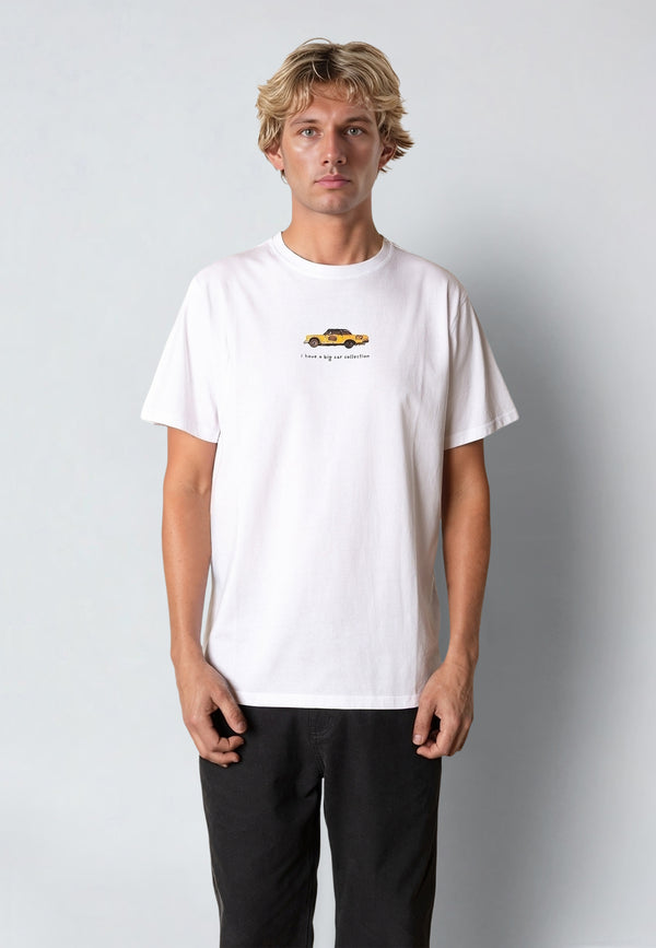Fat Moose CAR COLLECTION T-SHIRT T-shirts S/S White