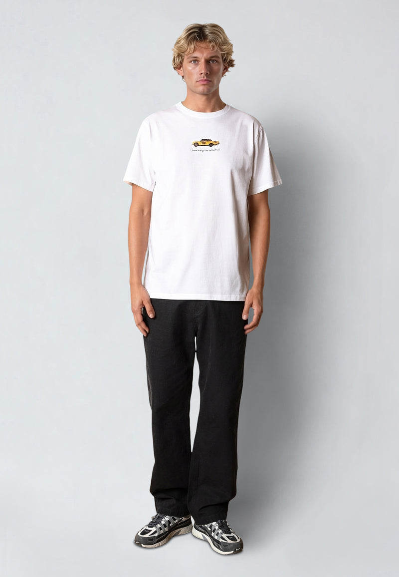 Fat Moose CAR COLLECTION T-SHIRT T-shirts S/S White