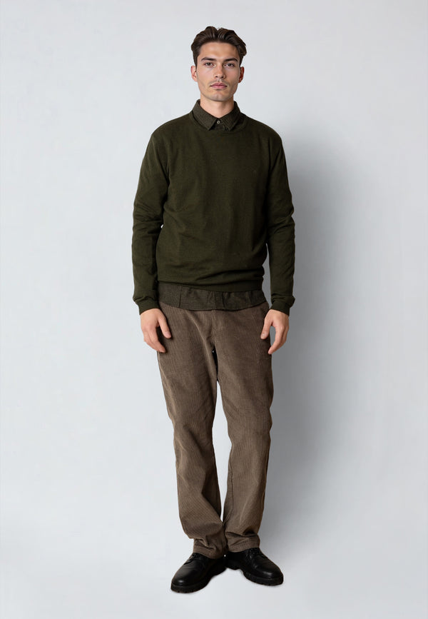 Clean Cut Copenhagen CLAUDE KNITTED JUMPER Knit Rosin melange