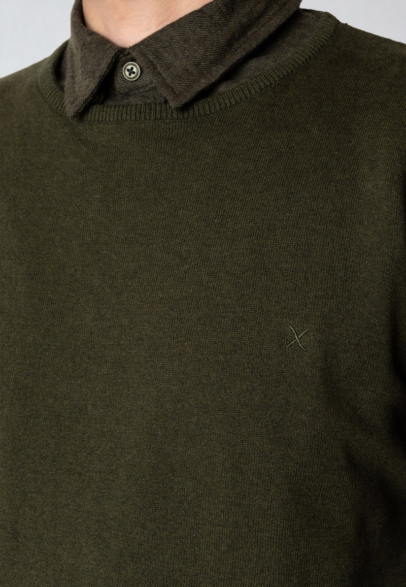 Clean Cut Copenhagen CLAUDE KNITTED JUMPER Knit Rosin melange