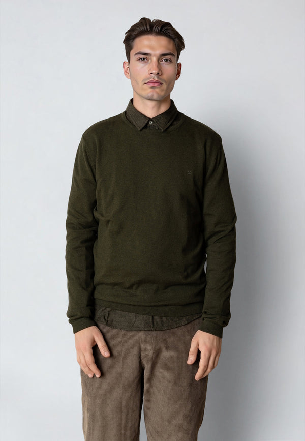 Clean Cut Copenhagen CLAUDE KNITTED JUMPER Knit Rosin melange