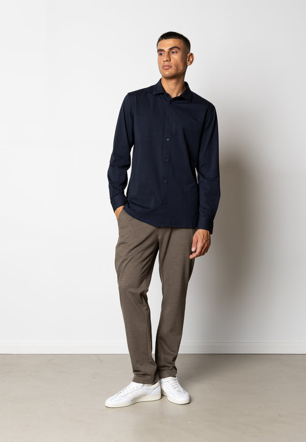 Clean Cut Copenhagen CLEAN FORMAL STRETCH SHIRT Shirts L/S Navy