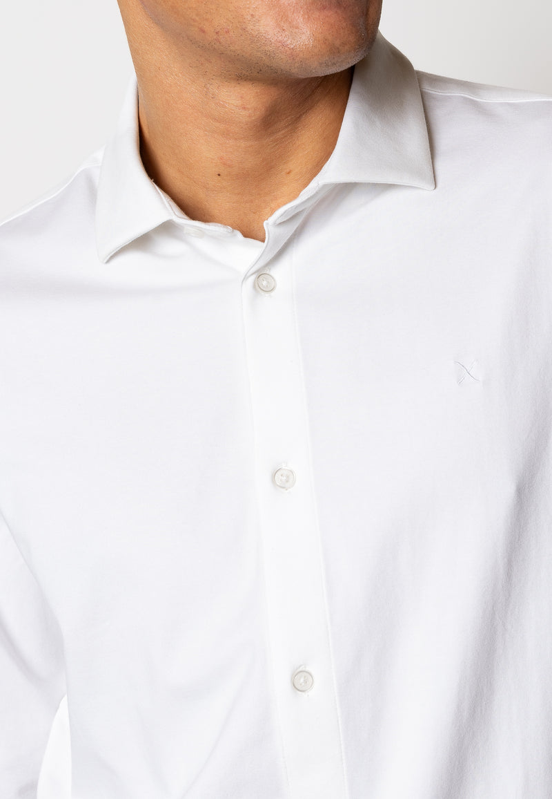 Clean Cut Copenhagen CLEAN FORMAL STRETCH SHIRT Shirts L/S White