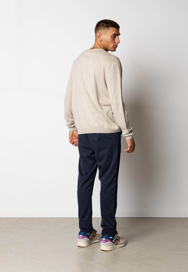 Clean Cut Copenhagen CLAUDE KNITTED JUMPER Knit Ecru Melange