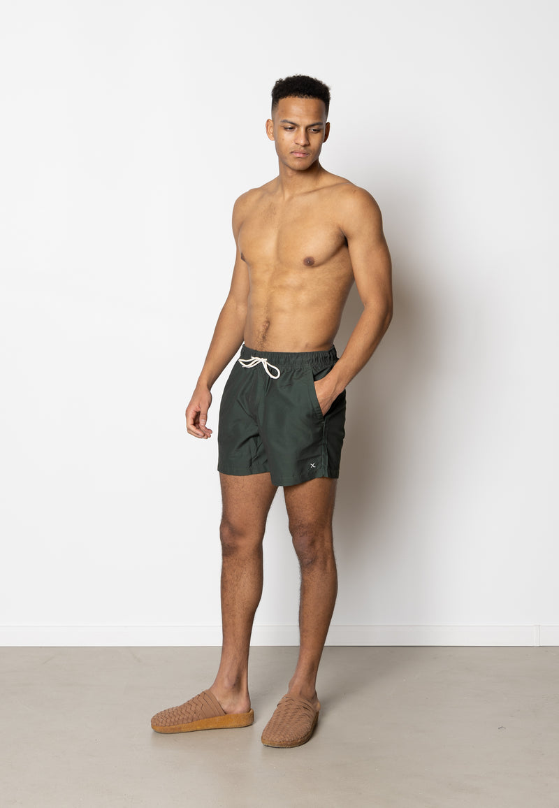 Clean Cut Copenhagen Clean Cut swim shorts Swim shorts Bottle Green