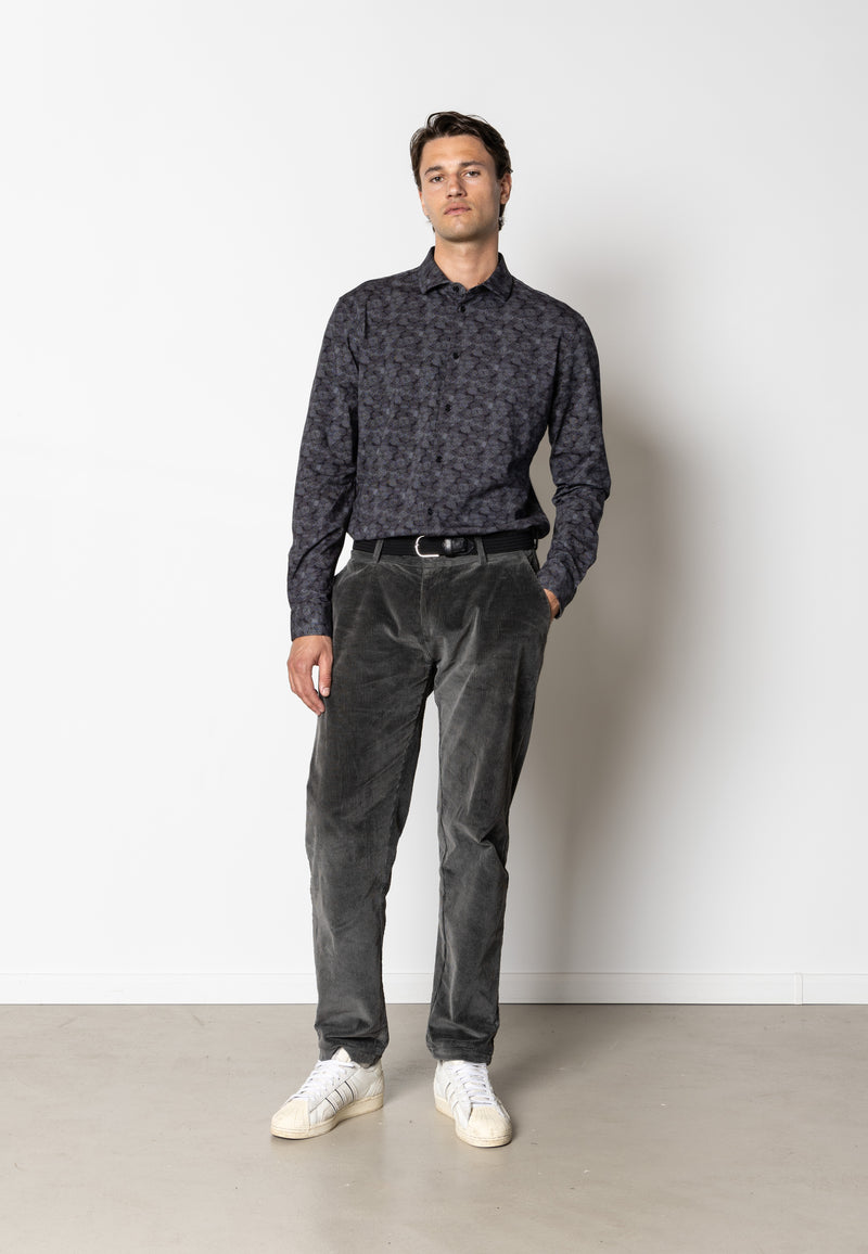 Clean Cut Copenhagen Clean formal AOP stretch shirt Shirts L/S Col11