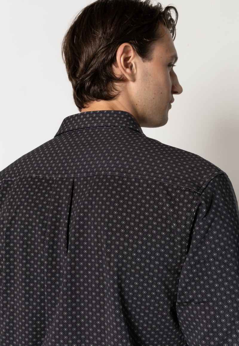 Clean Cut Copenhagen Clean formal AOP stretch shirt Shirts L/S Col 9
