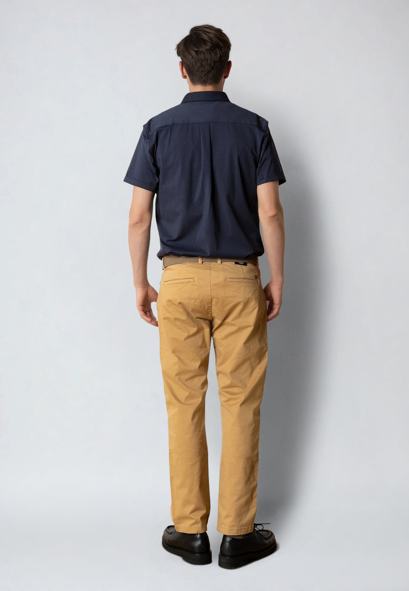 Clean Cut Copenhagen Clean formal stretch shirt Shirts S/S Navy