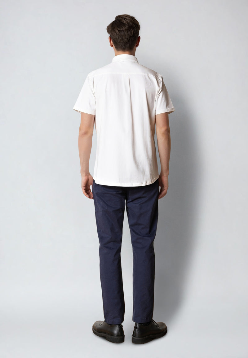 Clean Cut Copenhagen Clean formal stretch shirt Shirts S/S White