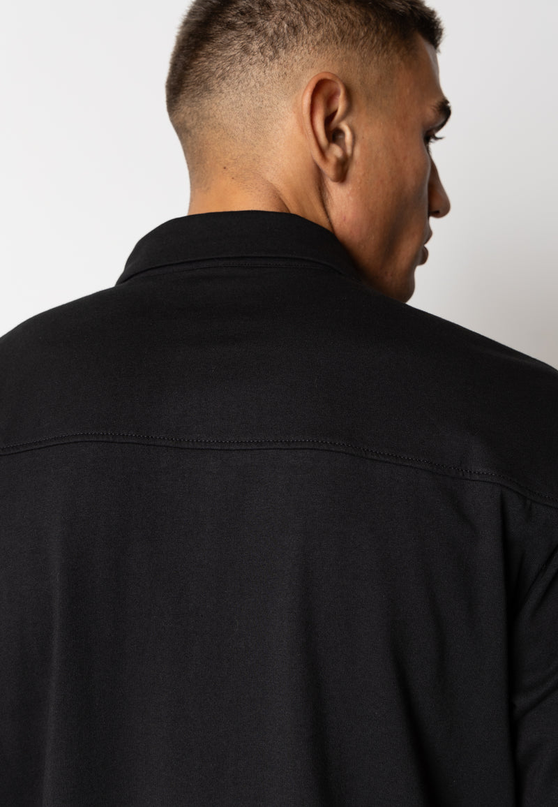Clean Cut Copenhagen Clean zip polo Polos Black