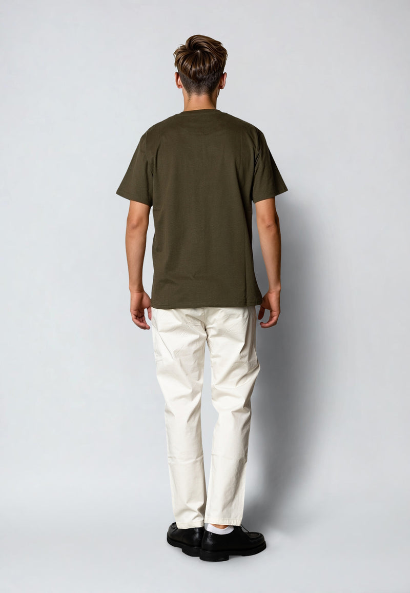 Clean Cut Copenhagen Cohen logo cotton t-shirt T-shirts S/S Army