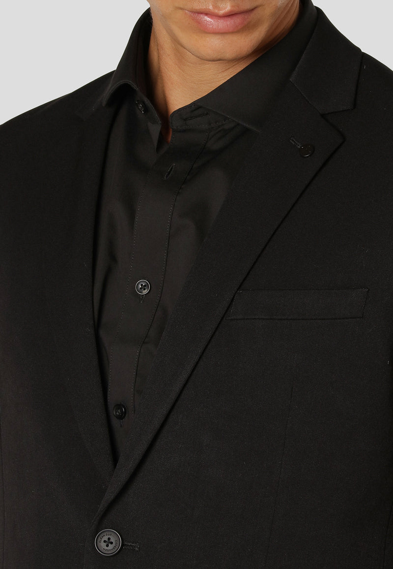 Clean Cut Copenhagen Cole Nano stretch blazer Blazers Black