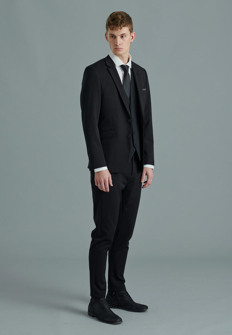 Clean Cut Copenhagen Cole Nano stretch blazer Blazers Black